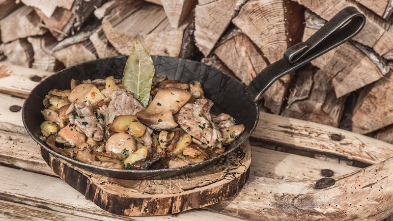 L'onesta, deliziosissima cucina dell'hotel alpina in Alto Adige