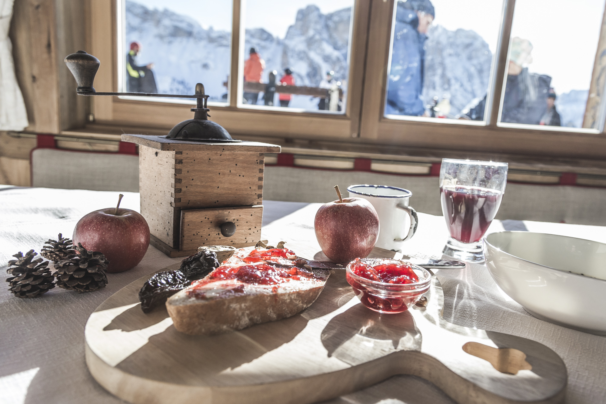 Frühstück in Ihrem Skihotel Gröden